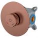 Смеситель Богеме (Boheme) автоматический встроенный Tech Brushed Bronze 154-4-BRB