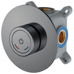 Смеситель Богеме (Boheme) автоматический встроенный Tech Shine Gun Metal 154-4-SGM