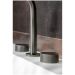 Смеситель Богеме (Boheme) на столешницу Stick Spirale на 3 отв. Gun Metal 152-GM.4