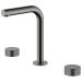Смеситель Богеме (Boheme) на столешницу Stick Linea на 3 отв. Gun Metal 152-GM.3
