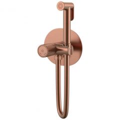 Смеситель Богеме (Boheme) гигиенический Tech Copper Brushed 157-CB