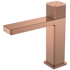 Смеситель Богеме (Boheme) автоматический для раковины Quad Copper Brushed 159-CB