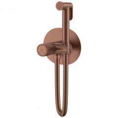 Смеситель Богеме (Boheme) гигиенический Tech Brushed Bronze 157-BRB