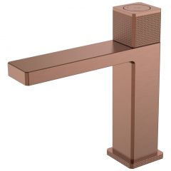 Смеситель Богеме (Boheme) автоматический для раковины Quad Brushed Bronze 159-BRB
