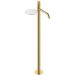 Смеситель Богеме (Boheme) Stick напольный для умыв. Gold Spirale 120-GG.4