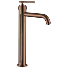 Смеситель Богеме (Boheme) для умывальника высокий Eterna Brushed Bronze 172-BRB