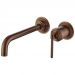Смеситель Богеме (Boheme) для умывальника из стены, Eterna Brushed Bronze 175-BRB