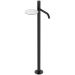 Смеситель Богеме (Boheme) Stick напольный для умыв. Black Linea 120-BB.3