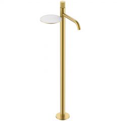 Смеситель Богеме (Boheme) Stick напольный для умыв. Matt Gold Linea 120-MG.3