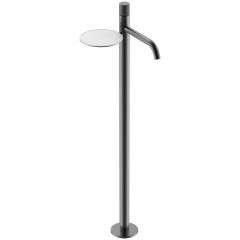 Смеситель Богеме (Boheme) Stick напольный для умыв. Gun Metal Spirale 120-GM.4