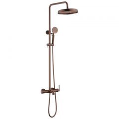 Стойка для душа Богеме (Boheme) Eterna Copper Brushed 178-CB