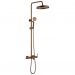 Стойка для душа Богеме (Boheme) Eterna Brushed Bronze 178-BRB
