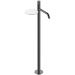 Смеситель Богеме (Boheme) Stick напольный для умыв. Shine Gun Metal Linea 120-SGM.3
