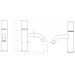 Смеситель Богеме (Boheme) Stick для умыв. низ. Gun Metal Mramor WHITE Комплект 121-GM-MR-W