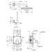 Набор для душа: GROHE Eurocube, с верхним душем Tempesta 250 Cube, хром 25239000