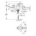 Смеситель на борт ванны Grohe Eurodisc Cosmopolitan, хром 33192002