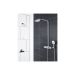 Душевая система Grohe Rainshower SmartControl 360 MONO с термостатическим смесителем, 2 режима верхнего душа, хром 26361000