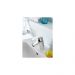 Набор для ванны: Смеситель для раковины Grohe Eurosmart New, размер S, с цепочкой, гигиенический душ с настенным держателем, хром 23124002