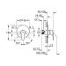 Смеситель для душа Grohe Eurostyle Cosmopolitan (внешняя и встраиваемая части), хром 33635002