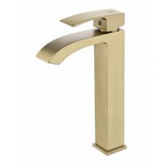 Смеситель для раковины Ganzer (Ганзер) GZ44112-S Матовое золото