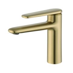 Смеситель для раковины Ganzer (Ганзер) GZ02111-S, матовое золото