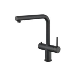 Смеситель для кухни Ganzer (Ганзер) GZ16036-C выдвижной, черный