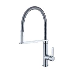 Смеситель для кухни Ganzer (Ганзер) GZ16136 с гибким изливом, хром