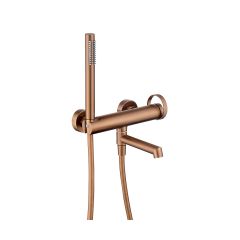 Смеситель для ванны Ganzer (Ганзер) GZ19132-R, розовое золото