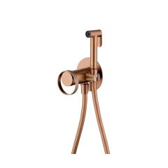 Смеситель для биде Ganzer (Ганзер) GZ19157-R скрытого монтажа, розовое золото