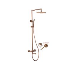 Смеситель для ванны и душа Ganzer (Ганзер) GZ19162-R, розовое золото