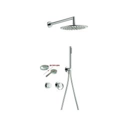 Смеситель для ванны и душа Ganzer (Ганзер) GZ19164 скрытого монтажа, хром