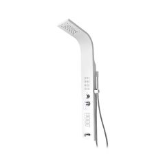 Душевая панель для душа Ganzer (Ганзер) GZ4102-F, белый