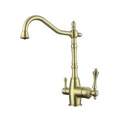 Смеситель для кухни Ganzer (Ганзер) GZ77122-D под фильтр, бронза