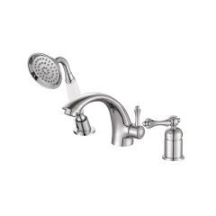 Смеситель для ванны Ganzer (Ганзер) GZ77133 установка на борт, хром