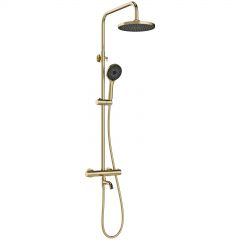 Душевая стойка Створки Готланд S13170GM золото, Stworki
