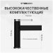 Смеситель для раковины Створки Лександ S09010BC матовый черный, хром, Stworki