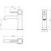 Смеситель для раковины Створки Эстерсунд S31010BK + донный клапан SW-001BK черный матовый, SM-SM-1036028, Stworki