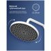 Душевая стойка Створки Киркенес S45170WH белая, Stworki
