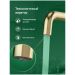 Смеситель для кухни Домачи Ливорно D8652GM матовое золото, Domaci
