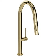 Смеситель для кухни Домачи Ливорно D6600CG золото, Domaci