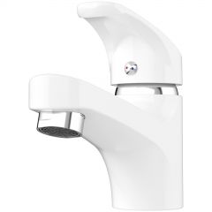 Смеситель для раковины Диво Коломна DW-KL02WH белый, Diwo