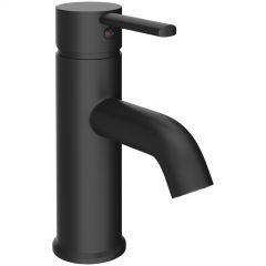 Смеситель для раковины Диво Элиста DW-EL02BK матовый черный, Diwo