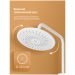Душевая стойка Диво Орёл DW-ORL75WH белая, Diwo