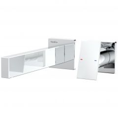 Смеситель для раковины Теска Alax E5306 С ВНУТРЕННЕЙ ЧАСТЬЮ, хром, Teska