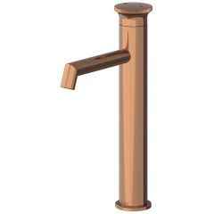 Смеситель для раковины Теска Arte Leo L E5529 розовое золото, Teska
