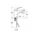 Смеситель для раковины Santek (Сантек) Баус WH5A03010C001, хром