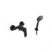 Смеситель для душа Santek (Сантек) Таос WH5A20009N001 с аксессуарами, черный матовый