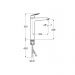 Смеситель для раковины Santek (Сантек) Таос WH5A04009C001, хром