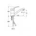 Смеситель для раковины Santek (Сантек) Баус WH5A02110C001, хром