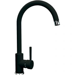 Смеситель Флорентина (Florentina) для кухни Альфа FL Антрацит (313.01H.1123.302)